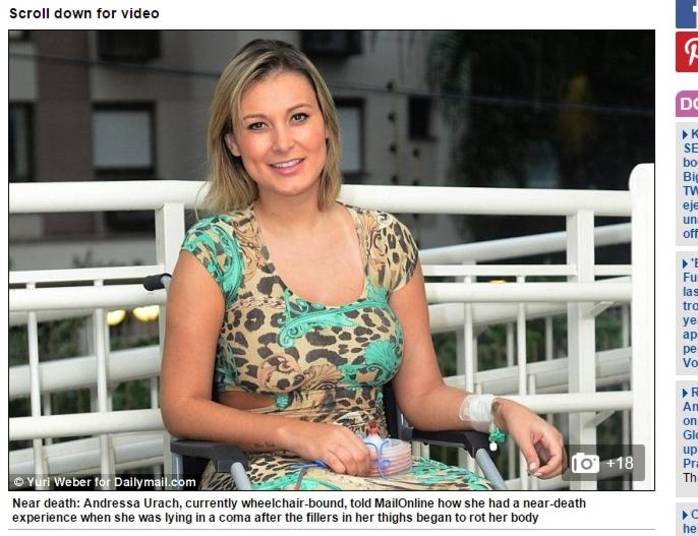 Andressa Urach: "Tudo isso é uma punição pela minha vaidade estúpida"