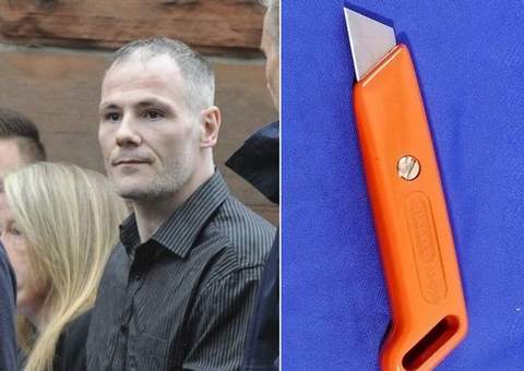 Para não ser preso, homem esconde estilete no bumbum e se dá mal