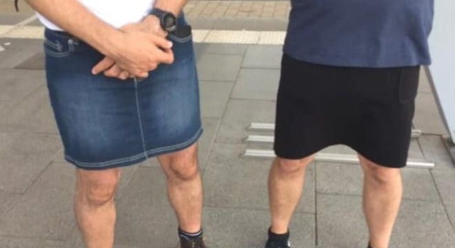 Motoristas de ônibus tomam atitude drástica para fugir do calor no trabalho