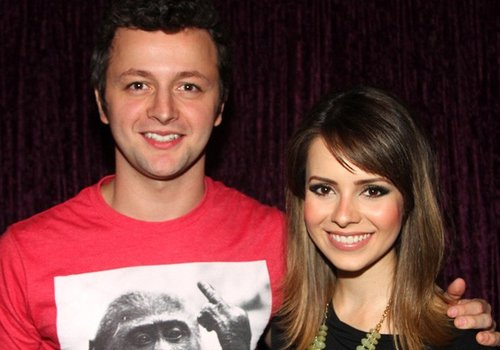 Lucas Lima se irrita com pergunta de dupla sentido de Luciano Hulk para Sandy