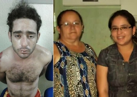 Homem mata mãe e irmã a facadas