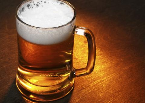 Simples gosto da cerveja ativa sistema de recompensa cerebral 