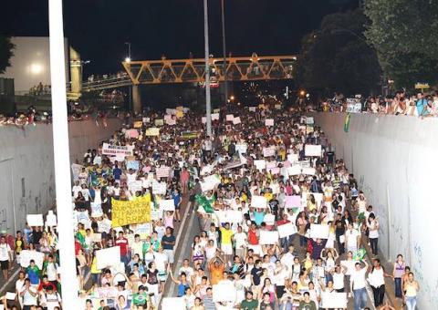 Veja todos o roteiros e horários da manifestação desta quarta-feira em Manaus