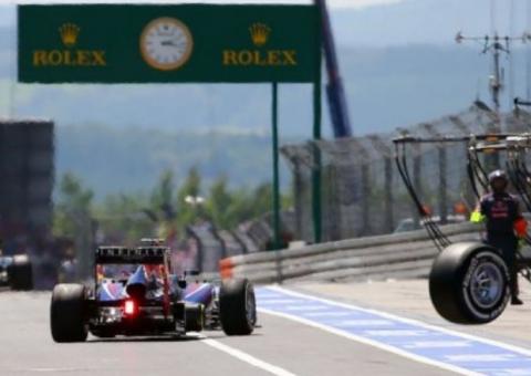  Cinegrafista é atingido na cabeça por um pneu no GP da Alamanha