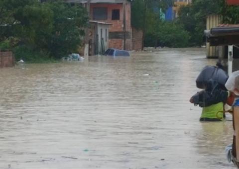 Calamidade no bairro Jorge Teixeira