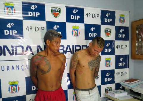 Assaltantes de microônibus são presos