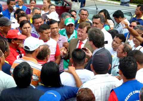 Mudança na lei causa prejuízos aos agentes de endemias e ele reivindicam  
