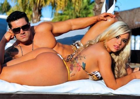 Ex-marido de Aryane diz que a "montou toda" e bancou cirurgias, loira xinga de gigolô