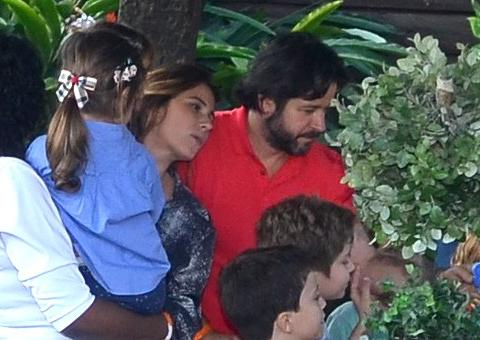  Giovanna Antonelli e Murilo Benício comemoram aniversário do filho