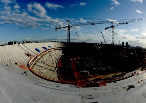 Obras da Copa geram cerca de três mil empregos