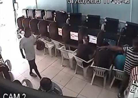 Lan house assaltada mais uma vez em Manaus na manhã desta sexta-feira