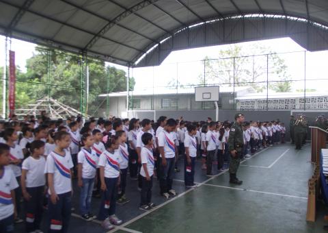 Batalhão da Polícia Militar forma 389 crianças em projeto ambiental