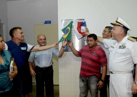 José Melo  inaugura porto de Beruri