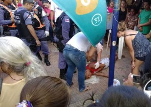 Ladrão rouba cordão e se engasga