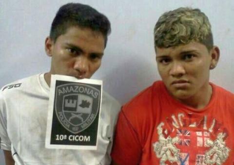 Dupla rouba ônibus, mas é perseguida e presa