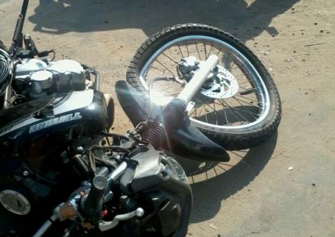 Duas motos se chocam no Distrito Industrial de Manaus