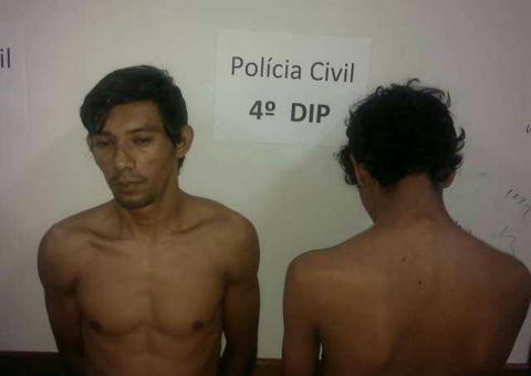 Homem e adolescente são presos envolvidos com tráfico de drogas 