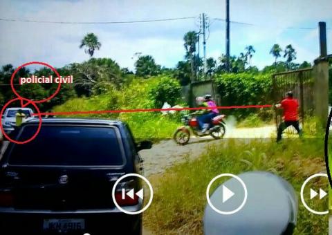 Veja trajetória da bala que tirou a vida do Policial Edson Cota