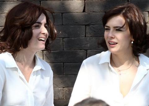  Regiane Alves usa dublê para atropelamento em "Sangue Bom"