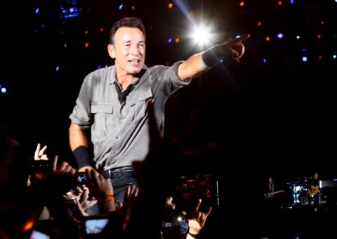  Bruce Springsteen dá show de energia no palco do Rock in Rio