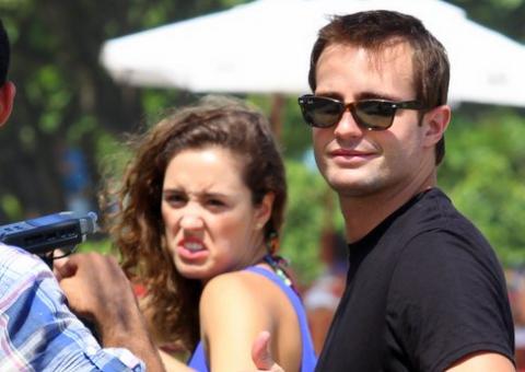 Max Fercondini dirige comercial que namorada estrela