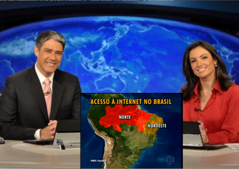 Jornal Nacional comete nova gafe e coloca Maranhão no norte do país, veja