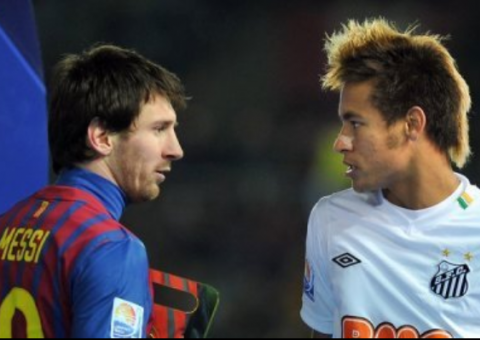 Messi vence Neymar por 8-5 em jogo beneficente em Lima