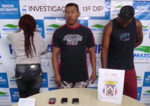 Dupla é presa envolvida com tráfico de drogas