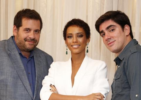 Com Marcelo Adnet, elenco de 'O Dentista Mascarado' realiza coletiva