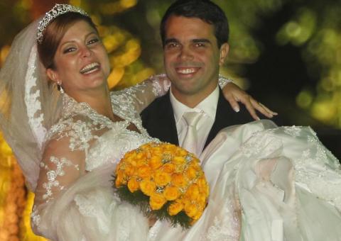 Bárbara Borges se casa no Rio de Janeiro