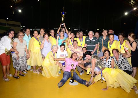 Grupo Idoso Feliz é o grande campeão da XV Olimpíada da Terceira Idade