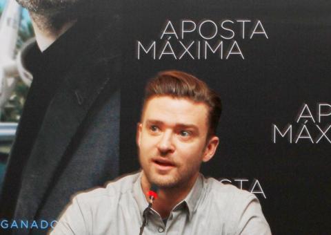 Antes de cantar no Rock In Rio, Justin Timberlake ainda divulga filme no Brasil