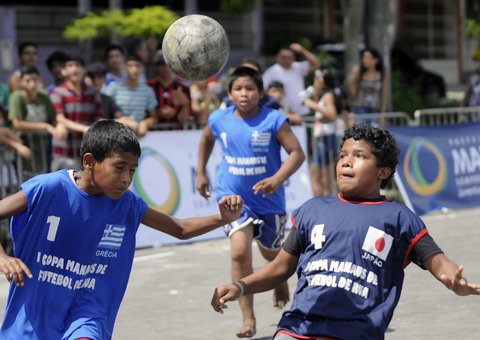 Taça Cidade de Manaus de Futebol de Rua será sábado