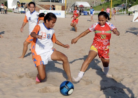 Goleada movimenta a segunda rodada da Copa Manaus de Beach Soccer