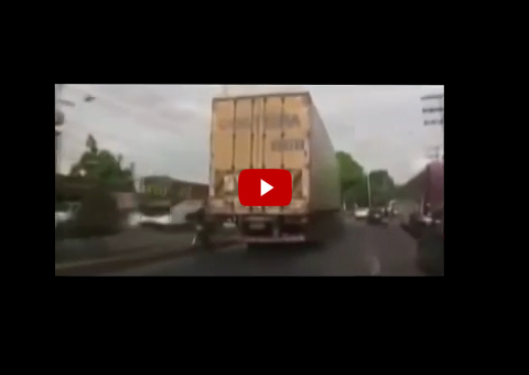 Ciclista é atropelado por caminhão em Manaus