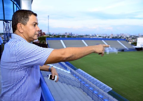 Governo acerta detalhes para abertura do estádio Ismael Benigno.