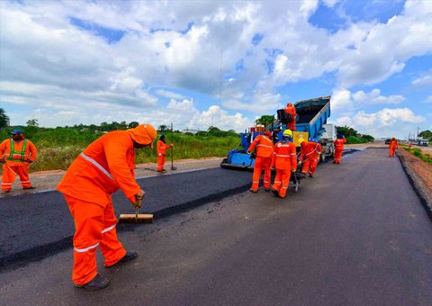 Seinfra intensifica obras de duplicação da Manuel Urbano