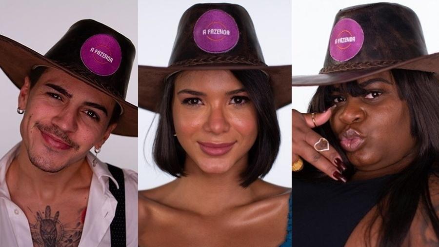 A Fazenda: Biel, Jake e Jojo estão na roça
