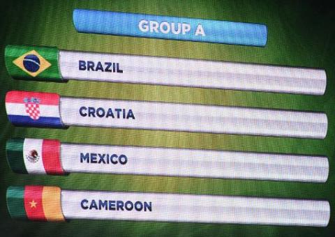  Brasil pega Croácia no jogo de abertura e ainda enfrenta México e Camarões no grupo A da Copa