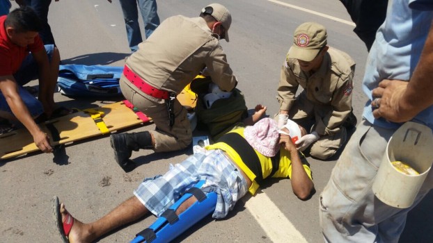 Strada atropela idoso na AM-010