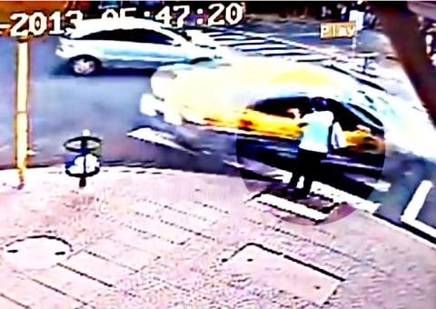 Vídeo mostra mulher sendo arremessada após colisão entre carros no Paraná