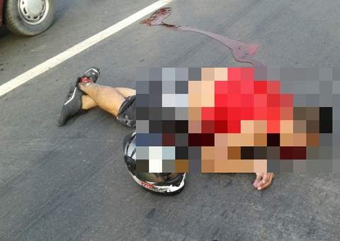 Motociclista morre em colisão na Constantino Nery, veja vídeo