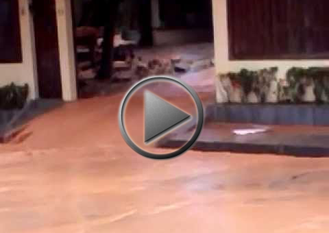 Rompimento de adutora: Imagens que você não viu