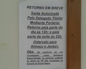 Polícia precisa ser levada a sério, mas vejam o mau exemplo
