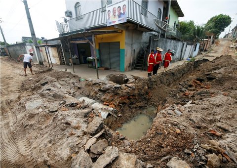 Prefeitura intensifica serviços em vias do Parque Riachuelo II