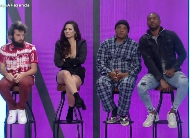 A Fazenda: Cartolouco, Raissa, Fernandinho e Rodrigo estão na primeira roça