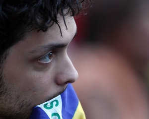 "E a gente chorou de tristeza"