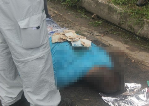 Possível acerto de contas elimina colombiano com um tiro nas costas