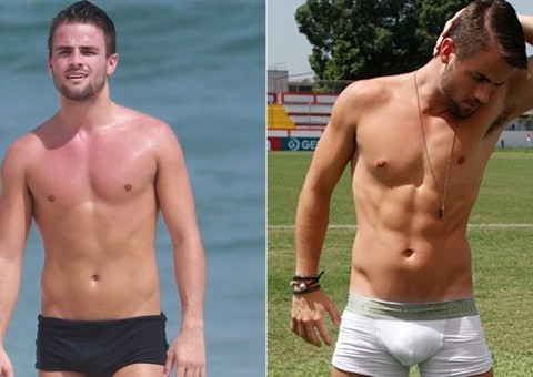 Internautas dizem que ex-BBB Rafael usou "enchimento" na cueca