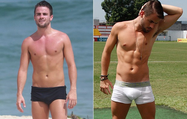 Internautas dizem que ex-BBB Rafael usou "enchimento" na cueca